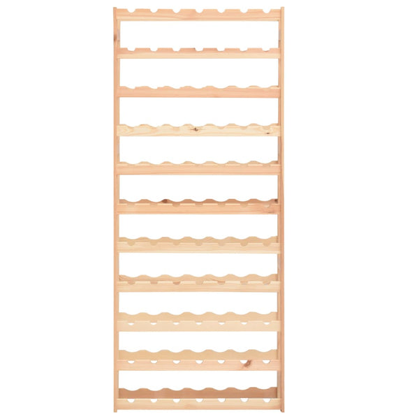 Wine Rack For 77 Bottles Solid Wood Pine Racks