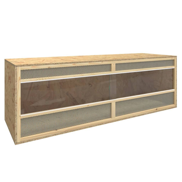 Vidaxl Terrarium Engineered Wood 144X46x48 Cm Small Animal Cages & Hutches