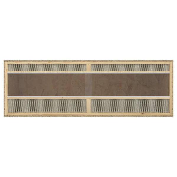 Vidaxl Terrarium Engineered Wood 144X46x48 Cm Small Animal Cages & Hutches