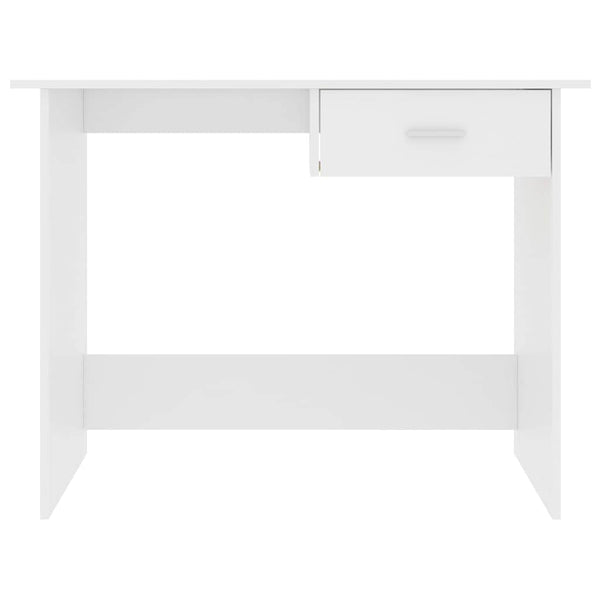 Vidaxl Desk White 100X50x76 Cm Engineered Wood Home Office Desks