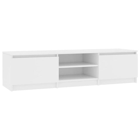 TV Stands & Entertainment Units Tv Cabinet White 140X40x35.5 Cm Engineered Wood