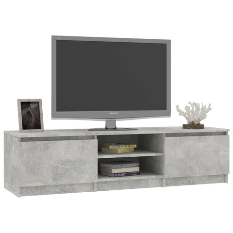Tv Cabinet Concrete Grey 140X40x35.5 Cm Engineered Wood Tv Stands & Entertainment Units