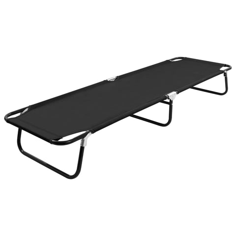 Folding Sun Lounger Steel Loungers