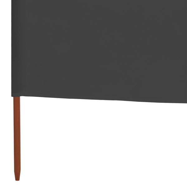 5-Panel Wind Screen Fabric 600X120 Cm