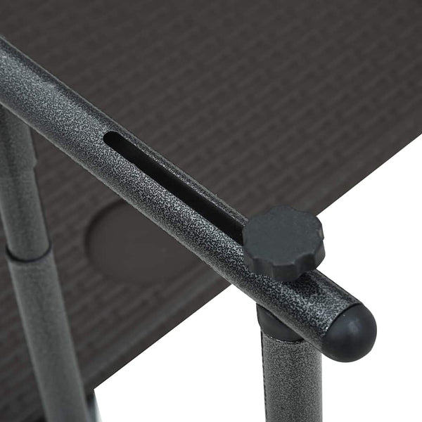 Vidaxl Hanging Balcony Table Brown 60X64x83.5 Cm Plastic Rattan Look Patio & Garden Tables