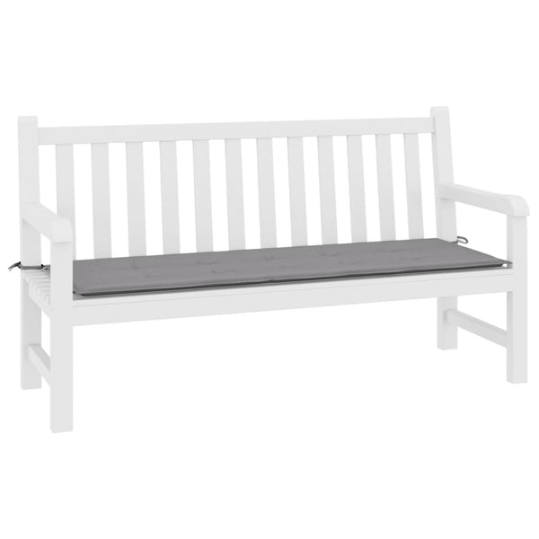 Garden Bench Cushion Grey 200X50x3 Cm Oxford Fabric Patio Benches