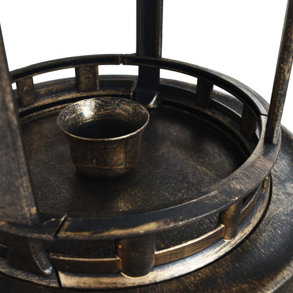 Vidaxl Decorative Birdbath With Solar Powered Led Lights Plastic Bird Baths