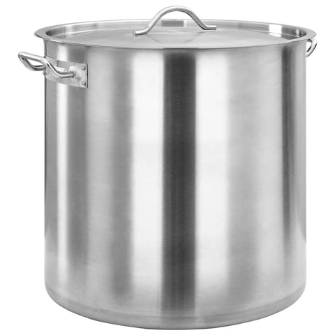 Stock Pot 98 L 50X50 Cm Stainless Steel Slow Cookers