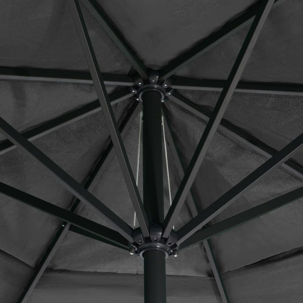 Outdoor Parasol With Aluminium Pole 600 Cm