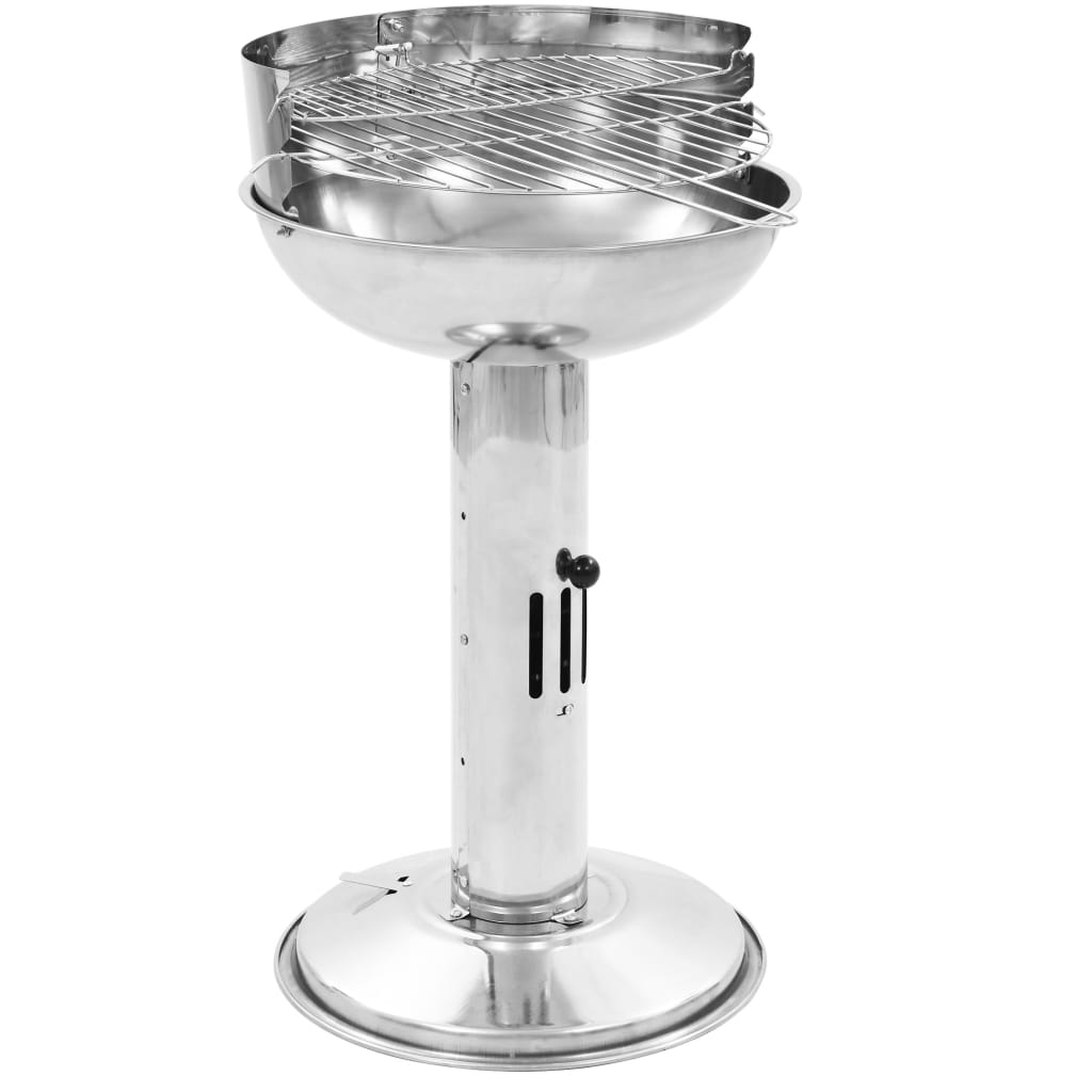 Pedestal Charcoal Bbq Grill Stainless Steel Barbecues Grills & Smokers