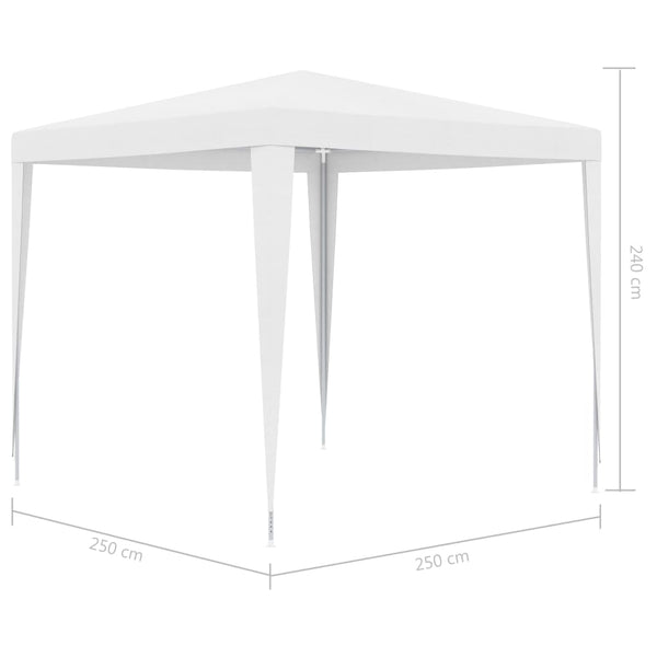 Party Tent 2.5X2.5 M White
