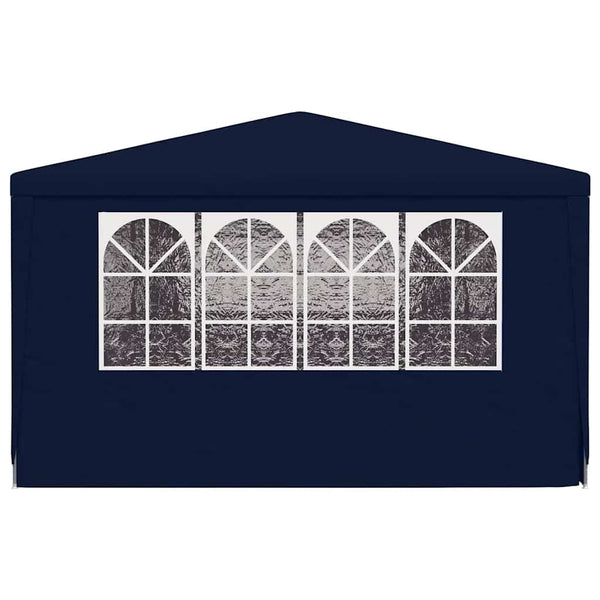 Vidaxl Professional Party Tent With Side Walls 4X9 M Blue 90 G/Ma Play Tents