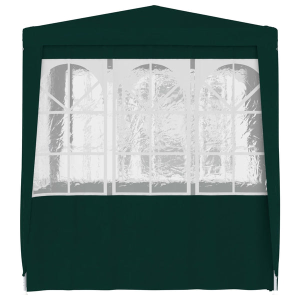 Professional Party Tent With Side Walls 2X2 M Green 90 G/M