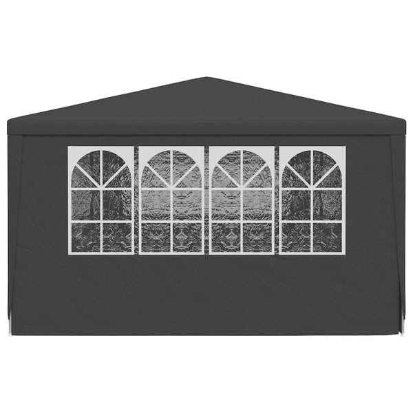 Vidaxl Professional Party Tent With Side Walls 4X9 M Anthracite 90 G/M Marquees