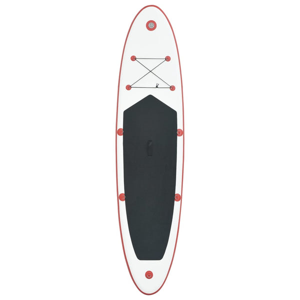 Stand Up Paddle Board Set Sup Surfboard Inflatable Red And White