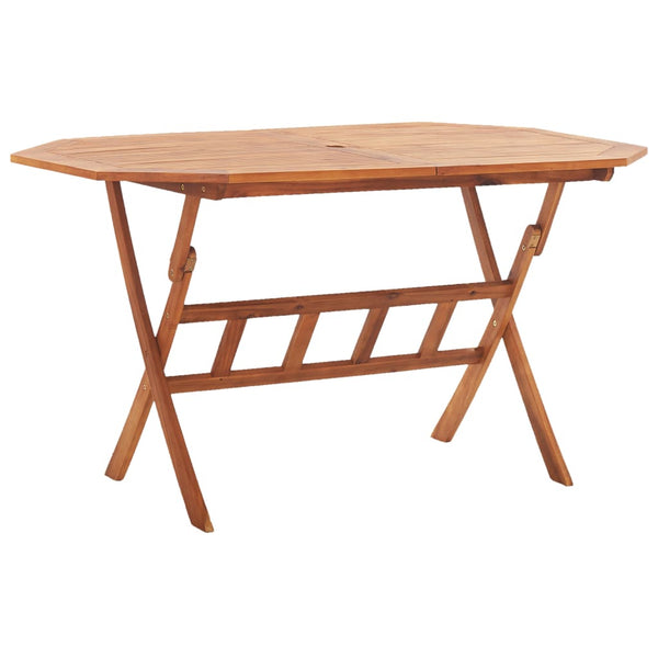 Patio & Garden Tables Folding Garden Table Solid Acacia Wood