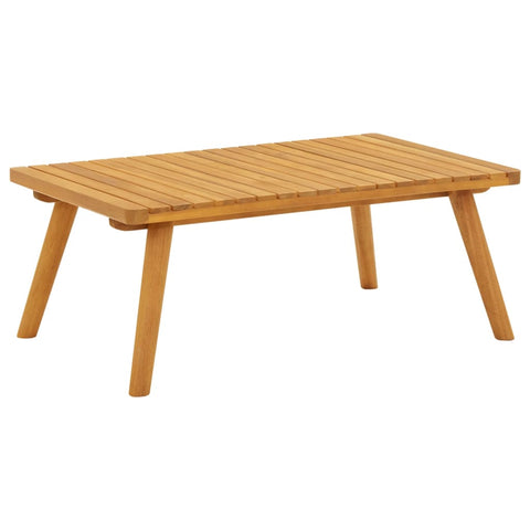 Garden Coffee Table 90X55x35 Cm Solid Acacia Wood Coffee Tables