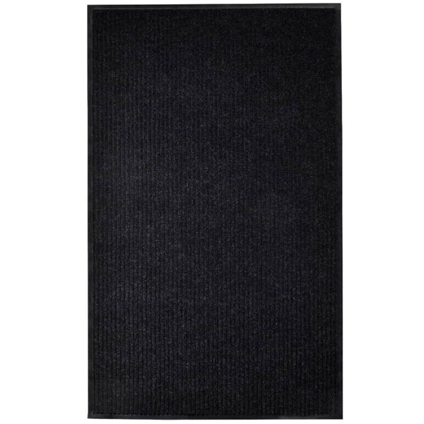 Vidaxl Door Mat Black 117X220 Cm Pvc Door Mats & Floor Mats