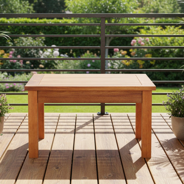 Vidaxl Garden Coffee Table 60X60x36 Cm Solid Acacia Wood Coffee Tables