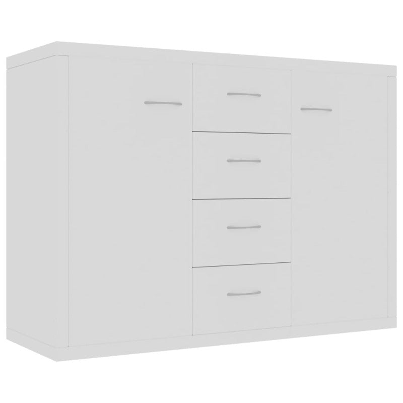 Sideboards & Buffets Sideboard White 88X30x65 Cm Engineered Wood