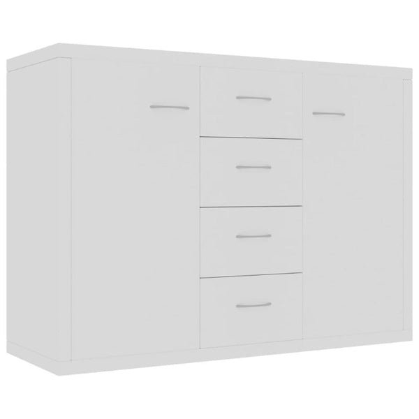 Sideboard White 88X30x65 Cm Engineered Wood Sideboards & Buffets