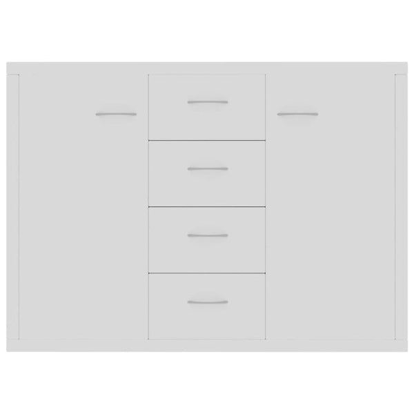Sideboards & Buffets Sideboard White 88X30x65 Cm Engineered Wood