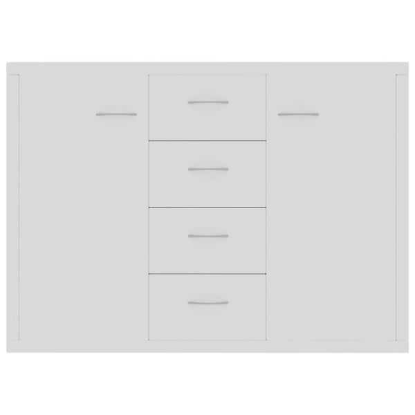 Sideboard White 88X30x65 Cm Engineered Wood Sideboards & Buffets