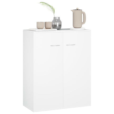 Sideboard White 60X30x75 Cm Engineered Wood Sideboards & Buffets