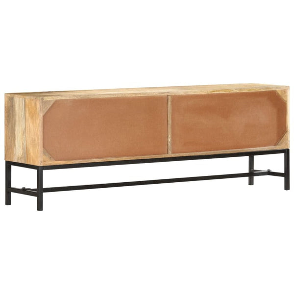 Tv Cabinet 140X30x50 Cm Solid Mango Wood Tv Stands & Entertainment Units