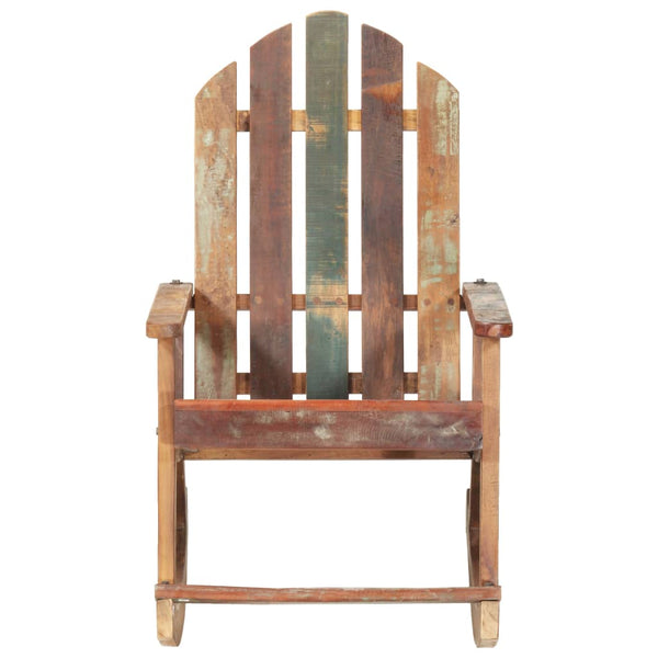 Vidaxl Garden Rocking Chair Solid Reclaimed Wood Chairs