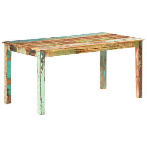 Dining Table Solid Reclaimed Wood 160X80x76 Cm Dining Tables