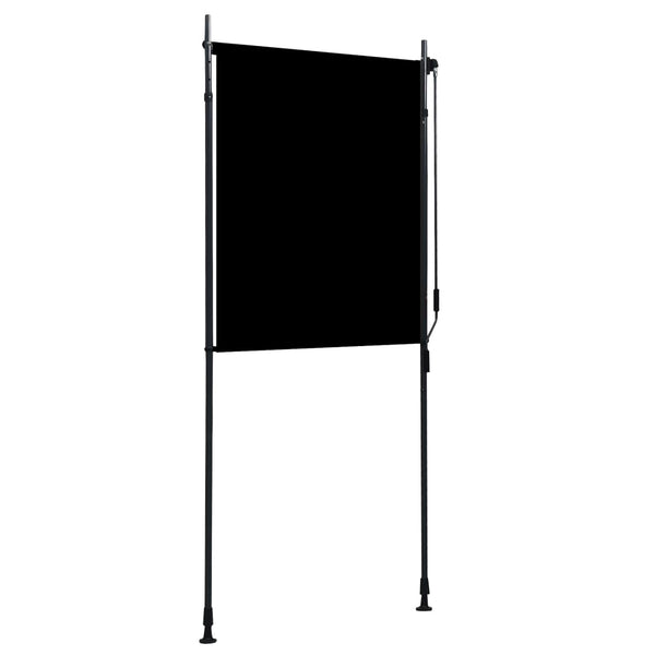 Outdoor Roller Blind 100X270 Cm Anthracite Blinds & Shades