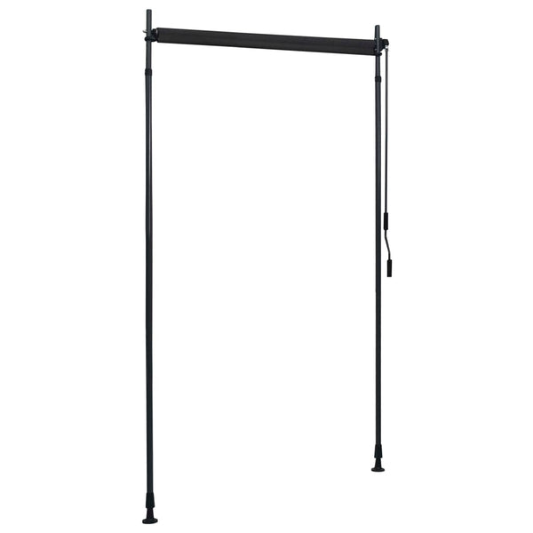 Outdoor Roller Blind 120X270 Cm Anthracite Blinds & Shades