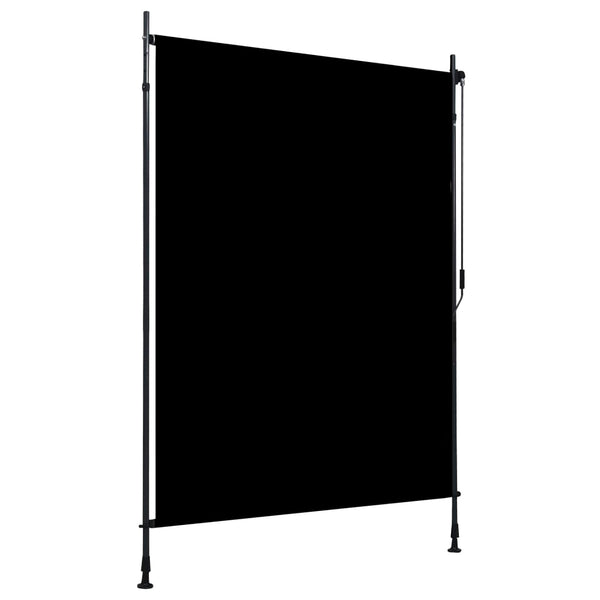 Outdoor Roller Blind 150X270 Cm Anthracite Blinds & Shades