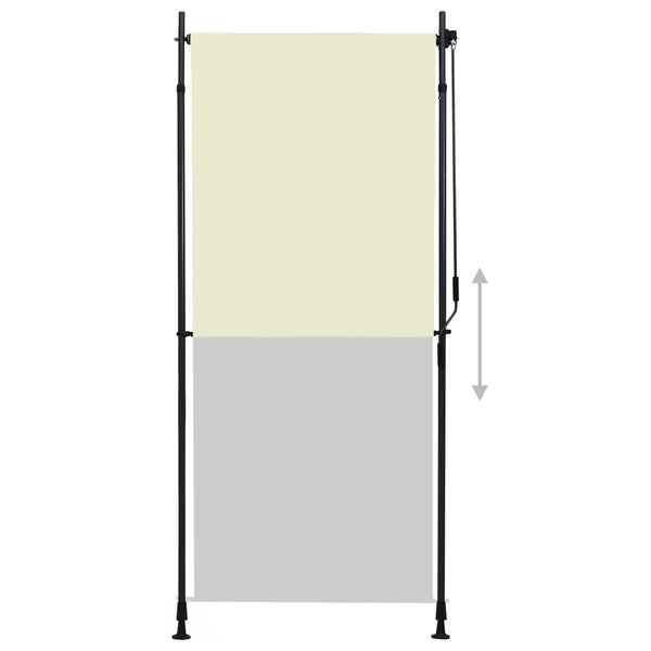 Outdoor Roller Blind 100X270 Cm Cream Blinds & Shades
