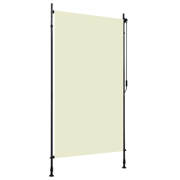 Outdoor Roller Blind 120X270 Cm Cream Blinds & Shades