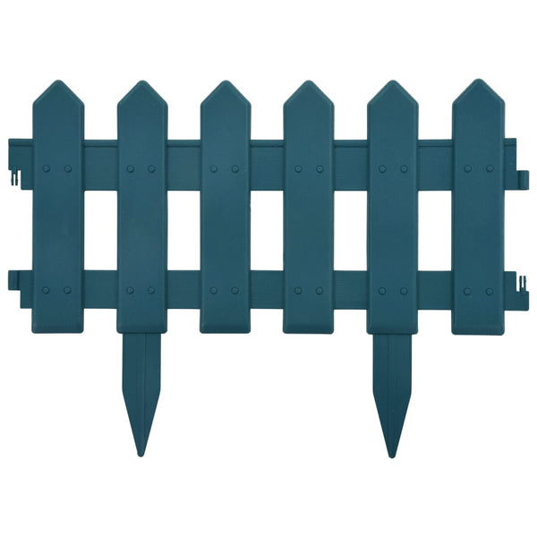 Vidaxl Lawn Edgings 25 Pcs Green 10 M Pp Garden Edging & Borders