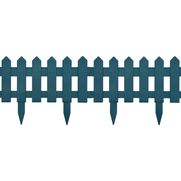 Vidaxl Lawn Edgings 25 Pcs Green 10 M Pp Garden Edging & Borders