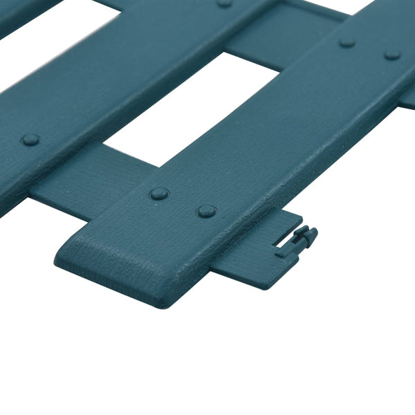 Vidaxl Lawn Edgings 25 Pcs Green 10 M Pp Garden Edging & Borders