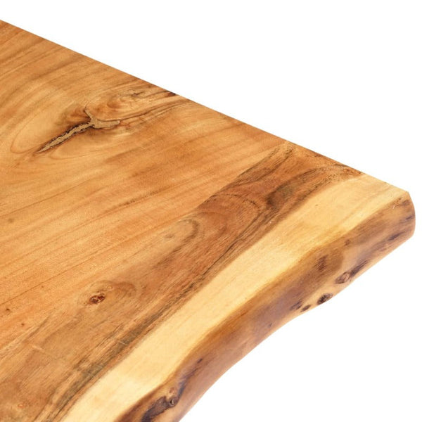 Tables Table Top Solid Acacia Wood 100X(50 60)X3.8 Cm
