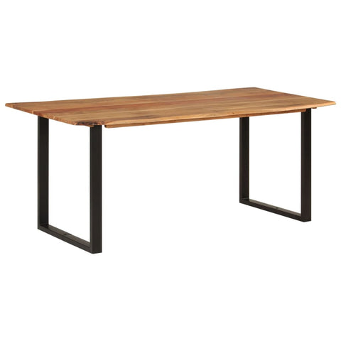 Dining Table 180X90x76 Cm Solid Acacia Wood Dining Tables