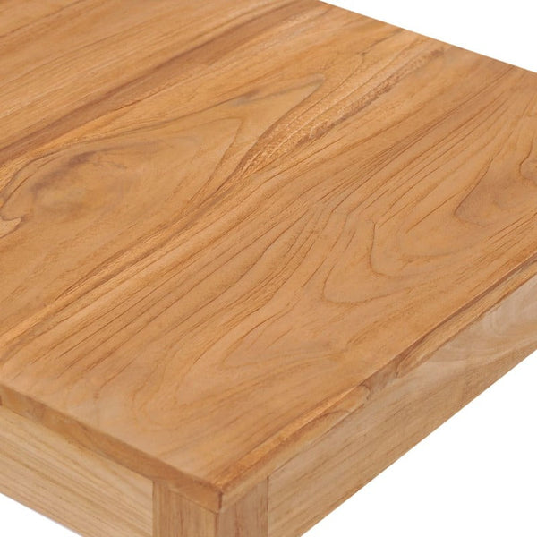 Garden Bar Table 60X60x105 Cm Solid Teak Wood