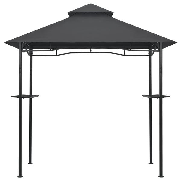 Vidaxl Bbq Gazebo 240X150x255 Cm Anthracite Steel Gazebos & Pergolas