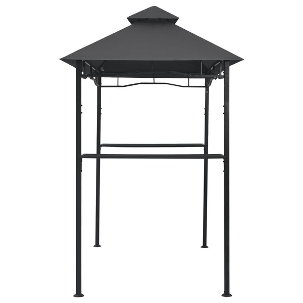 Vidaxl Bbq Gazebo 240X150x255 Cm Anthracite Steel Gazebos & Pergolas