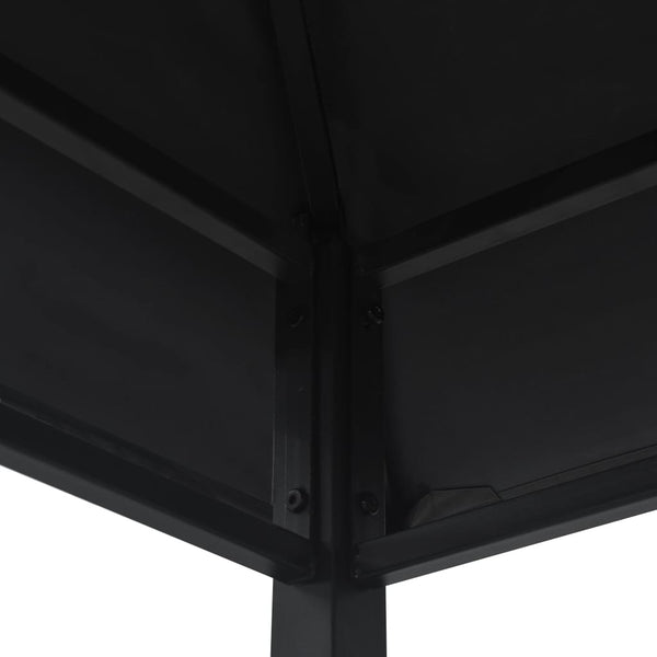 Vidaxl Bbq Gazebo 240X150x255 Cm Anthracite Steel Gazebos & Pergolas