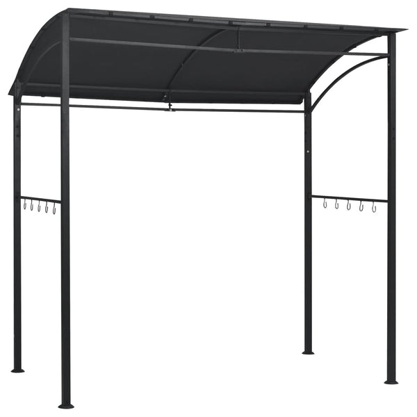 Bbq Gazebo 215X150x220 Cm Anthracite Steel Gazebos & Pergolas