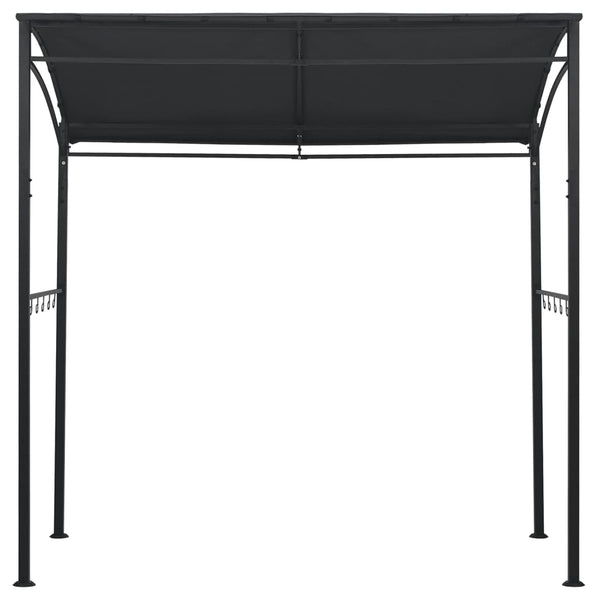 Bbq Gazebo 215X150x220 Cm Anthracite Steel Gazebos & Pergolas