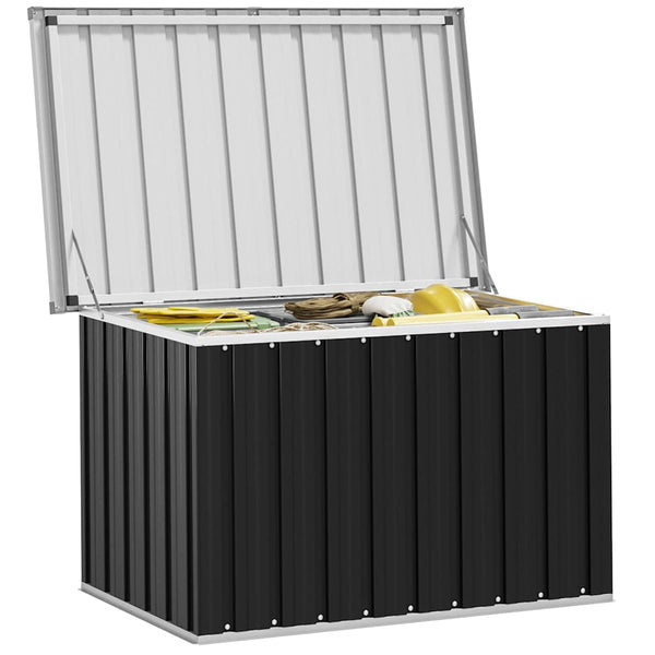 Vidaxl Garden Storage Box Anthracite 109X67x65 Cm Storage Boxes