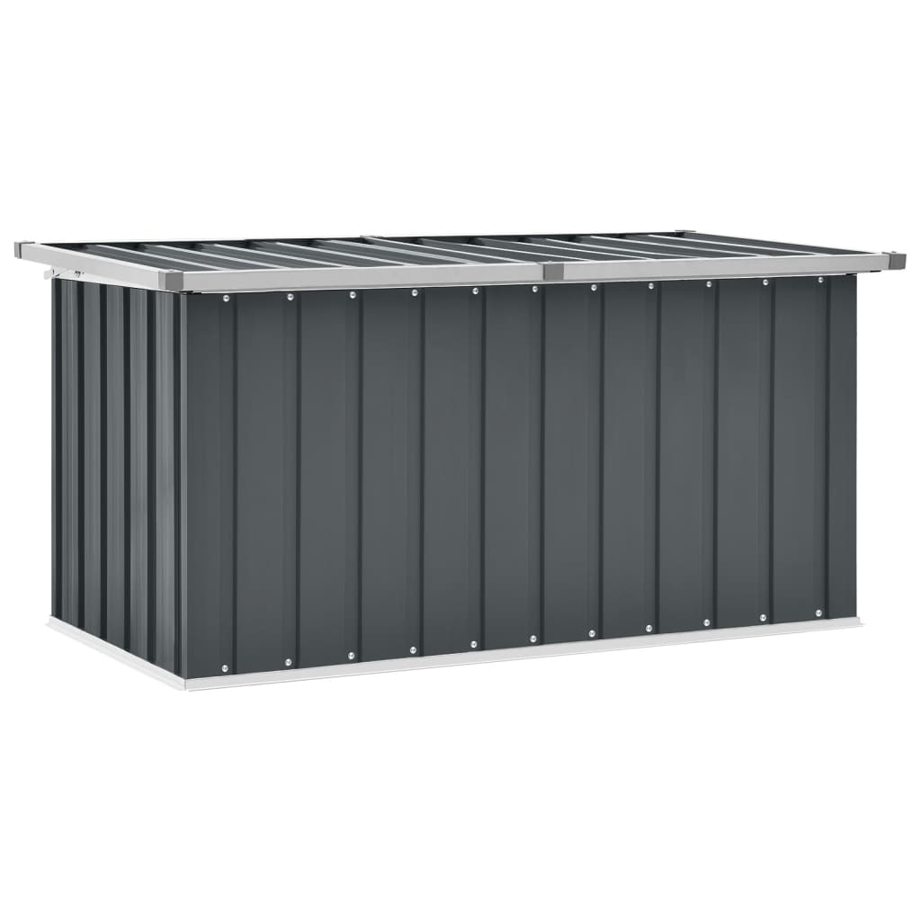 Storage Deck Boxes Garden Storage Box Grey 129X67x65 Cm