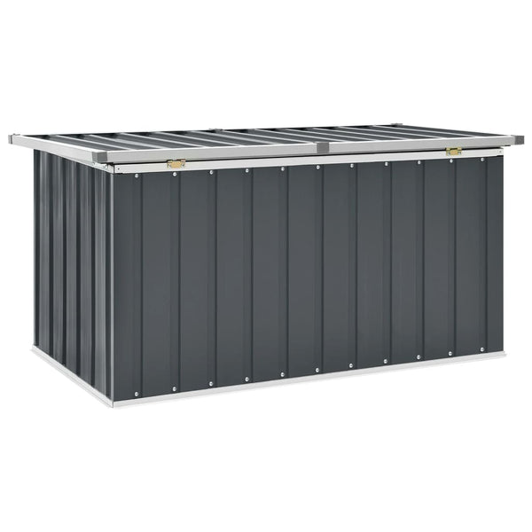 Storage Deck Boxes Garden Storage Box Grey 129X67x65 Cm